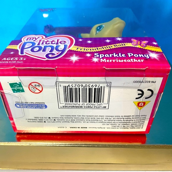 MY LITTLE PONY G3 NWT VTG 2003 FRIENDSHIP BALL SPARKLE PONY MERRIWEATHER HASBRO - Picture 16 of 16